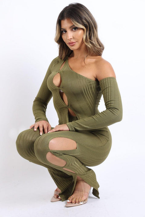 Cutout ribbed set - MerseSlay 