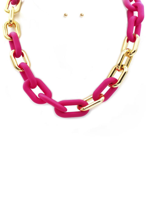 Oval Link Necklace - MerseSlay 