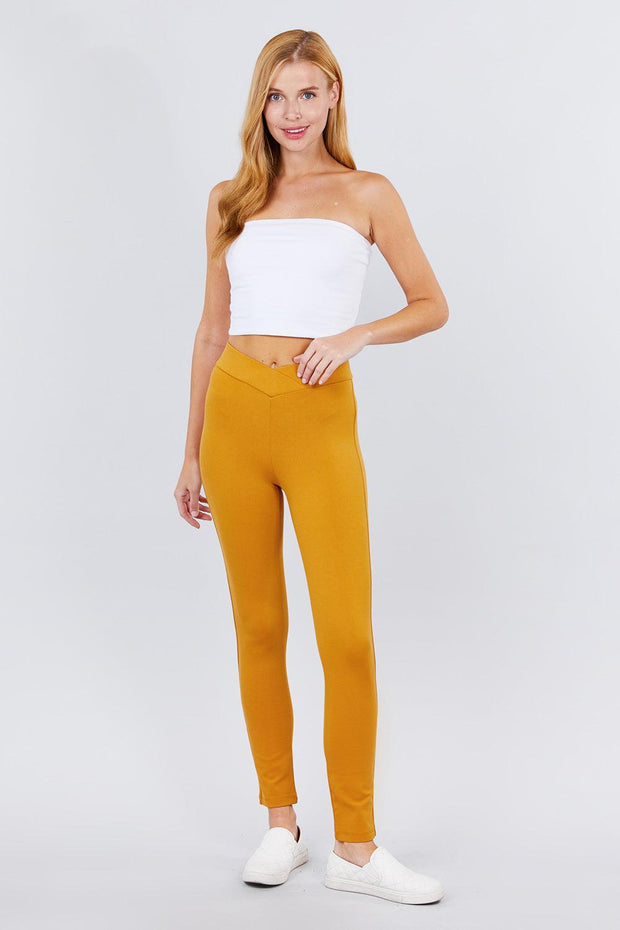 Mid-rise Ponte Pants - MerseSlay 