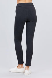 Mid-rise Ponte Pants - MerseSlay 