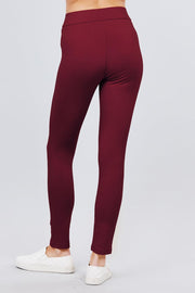 Mid-rise Ponte Pants - MerseSlay 