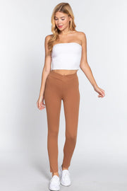 Mid-rise Ponte Pants - MerseSlay 