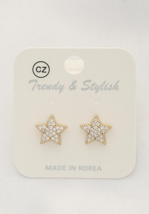 Crystal Star Post Earring - MerseSlay 