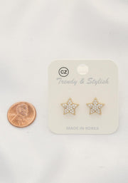 Crystal Star Post Earring - MerseSlay 